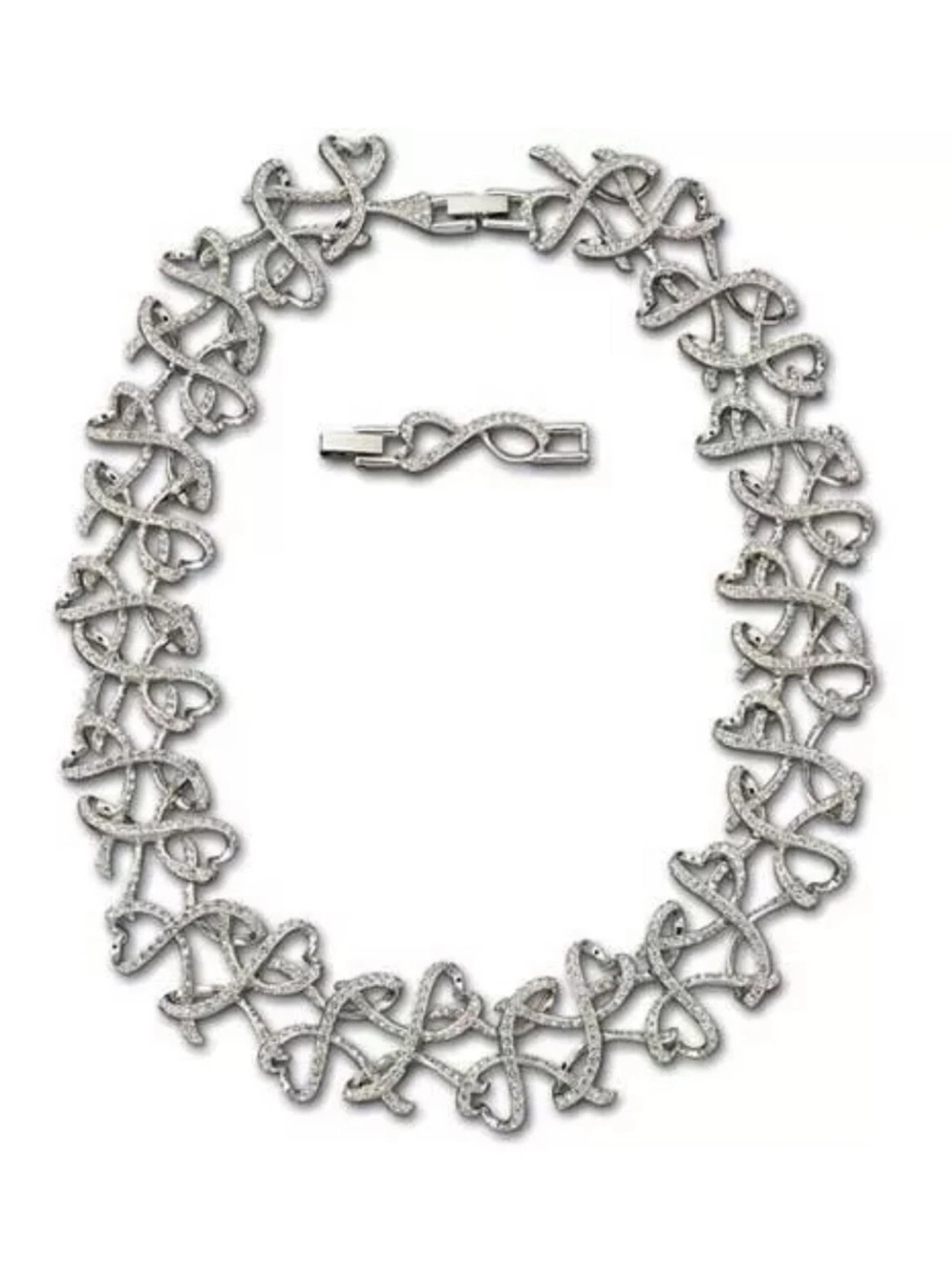 Genuine Authentic Swarovski Collar. Wedding / Bridal Necklace. Worn just once